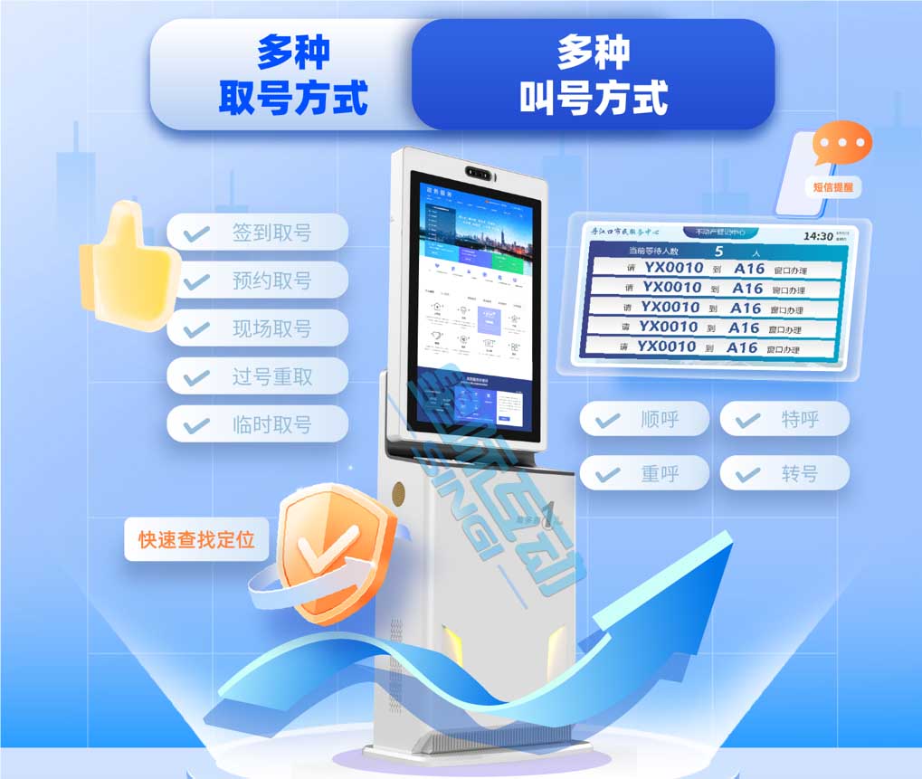 SINGI排队叫号系统：重塑政务服务大厅高效服务新体验